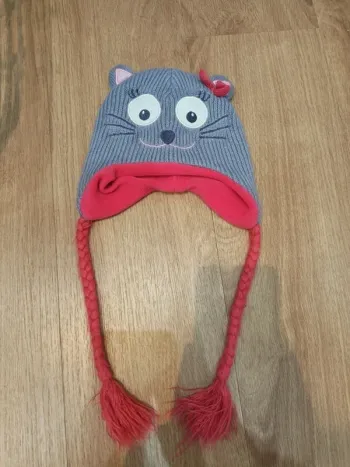 Bonnet fille rigolo 6/12m