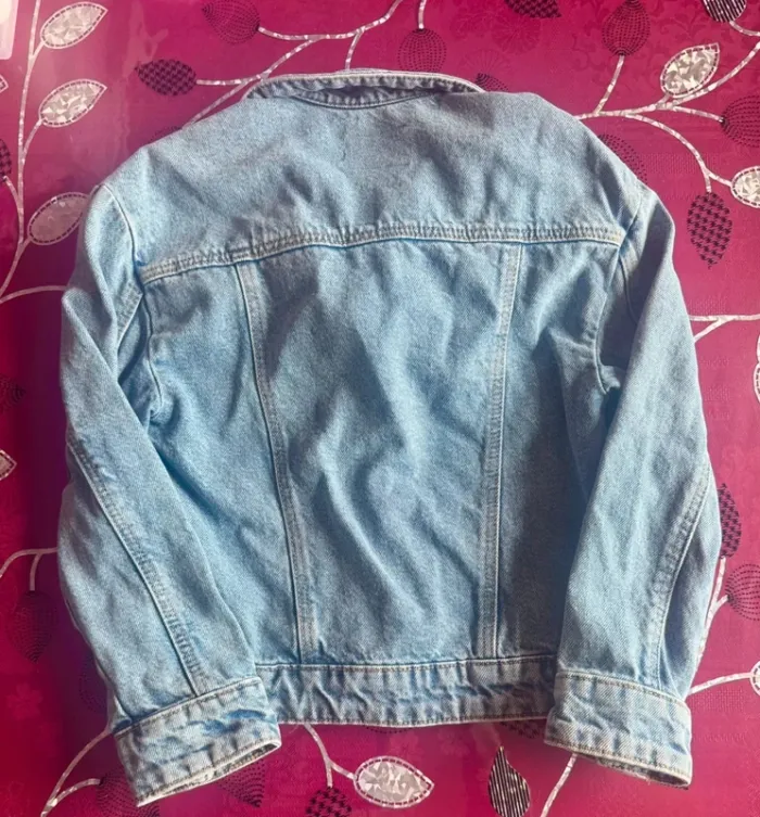 Jolie veste en jeans fille 8 ans Kiabi - photo numéro 2