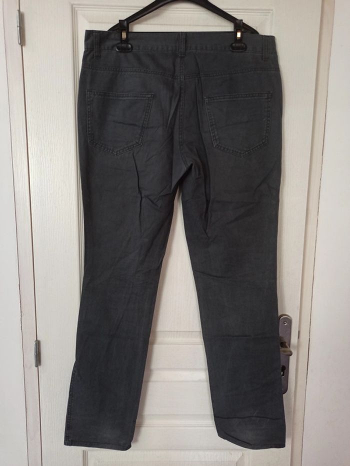 Pantalon jean gris - photo numéro 2