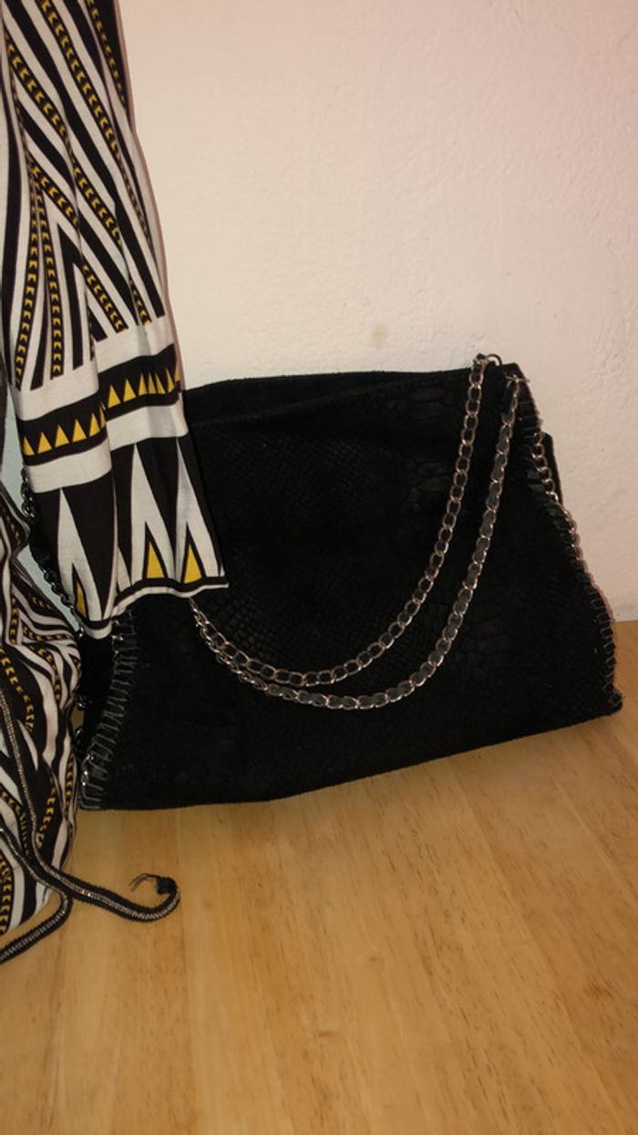 Sac cuir suédé - photo numéro 2