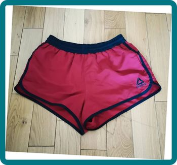 Short de bain rouge Reebok Taille S
