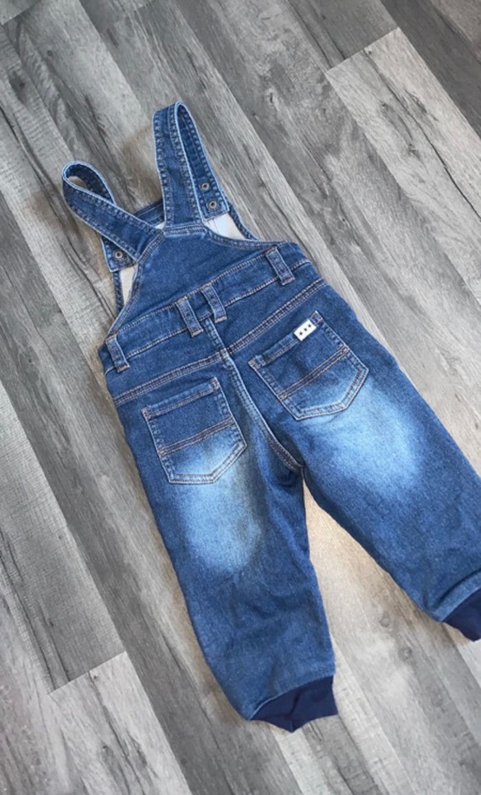 Salopette bleu - photo numéro 3