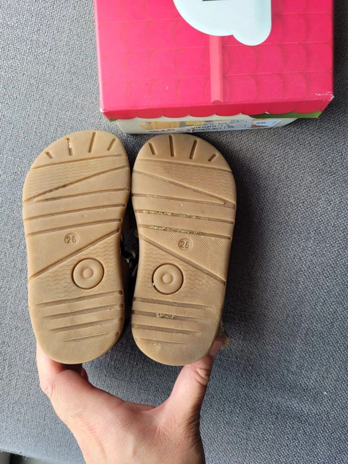 Sandales Bellamy pierro beige - photo numéro 3