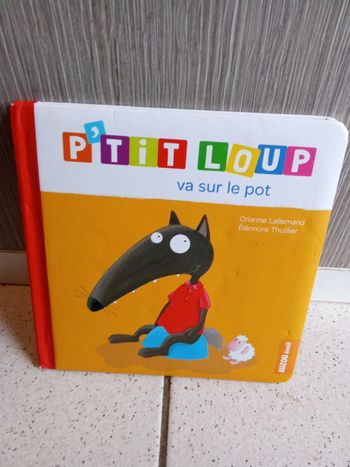 Livre p'tit loup auzou éveil, va sur le pot