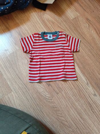 Tee shirt 3 mois Petit bateau