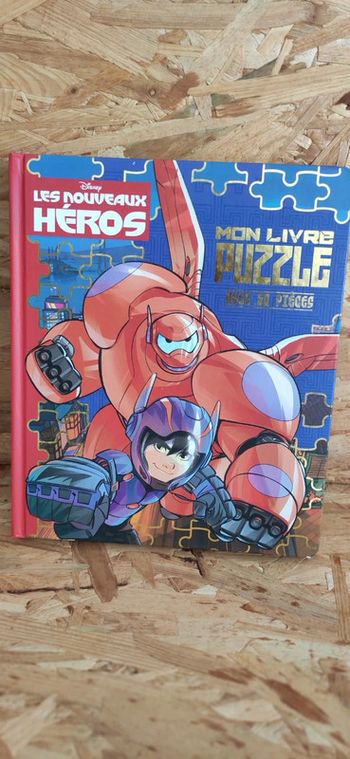 Livre puzzle les nouveaux héros