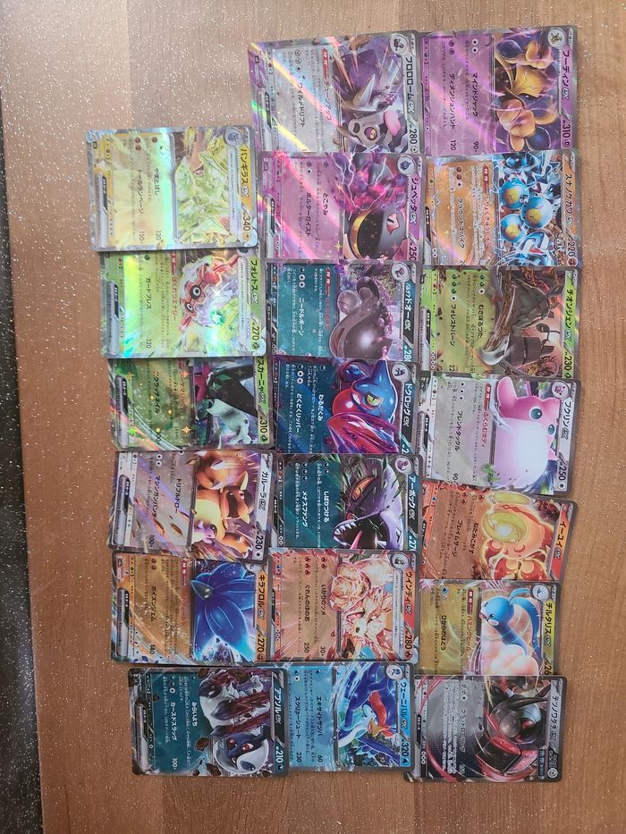 Lot de 20 carte pokémon ex japonaise - photo numéro 4
