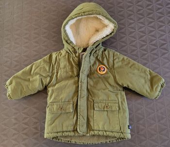 Manteau hiver 6 mois kaki