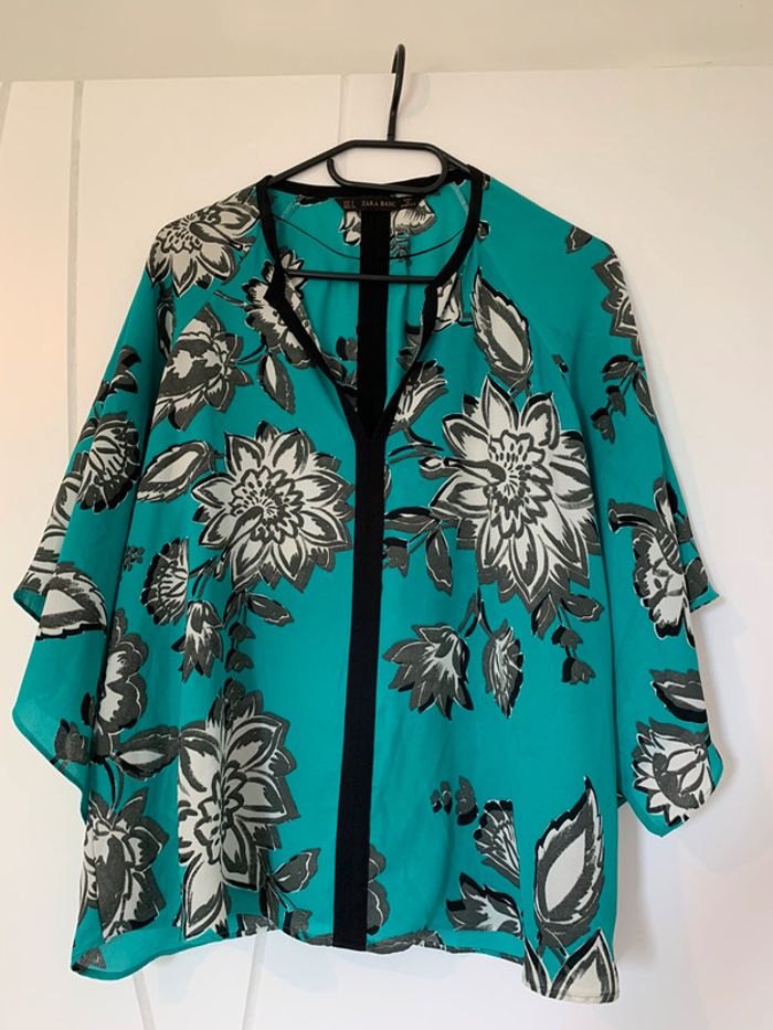 Blouse manches amples