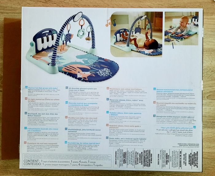 Tapis d éveil piano Fisher-price - photo numéro 2