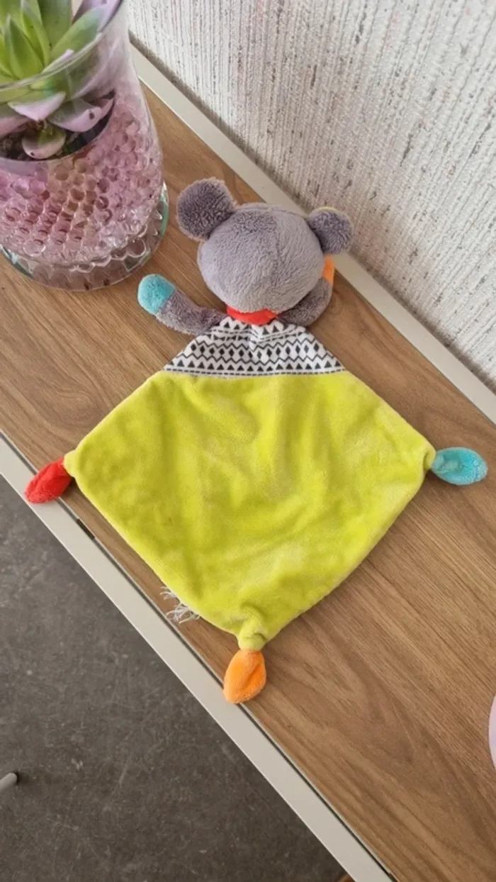 Doudou plat mots d'enfants - photo numéro 3