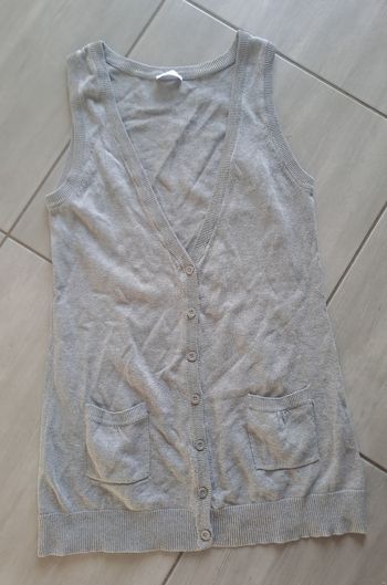 Gilet sans manches gris Pimkie Taille M 