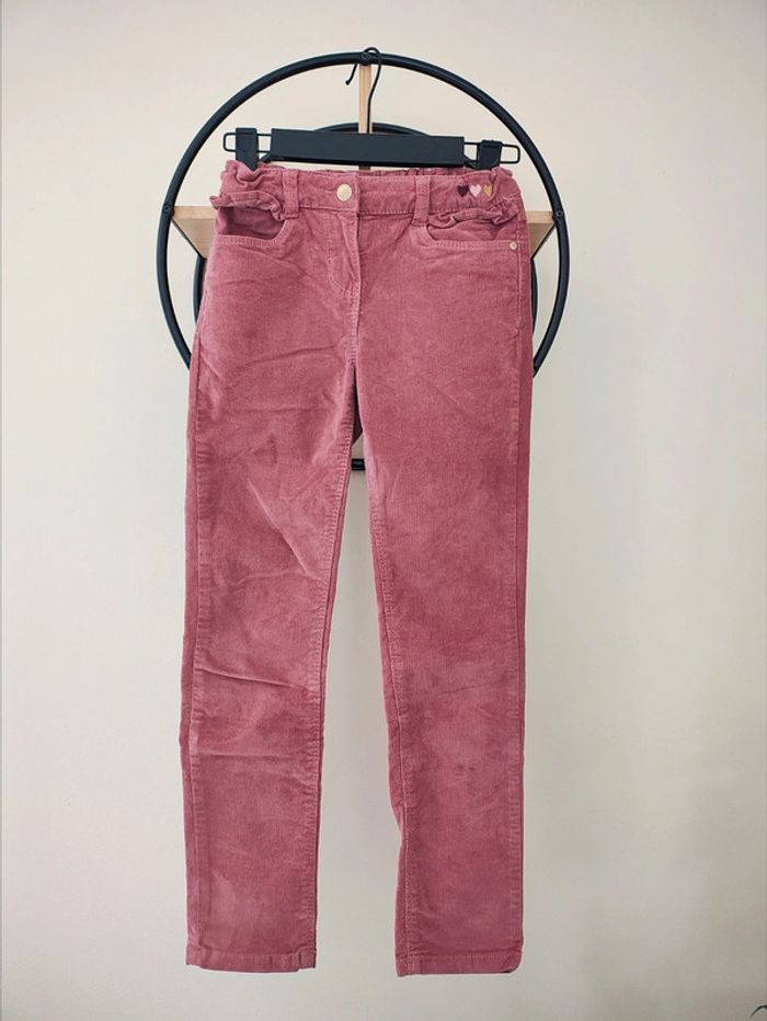 8 ans pantalon côtelé slim tape a l'oeil