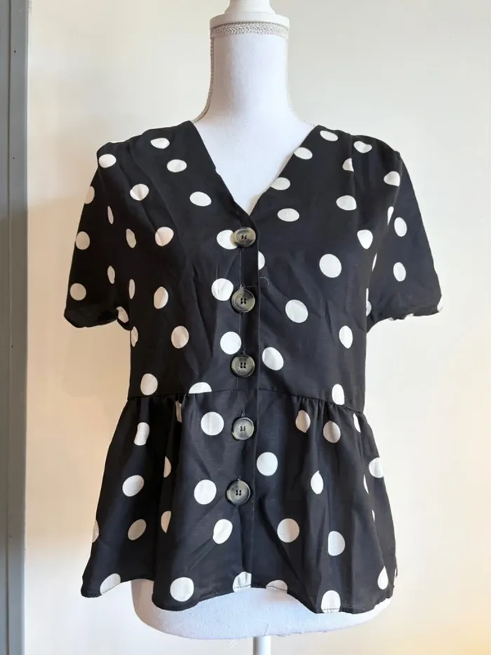 Blouse manche courte T36