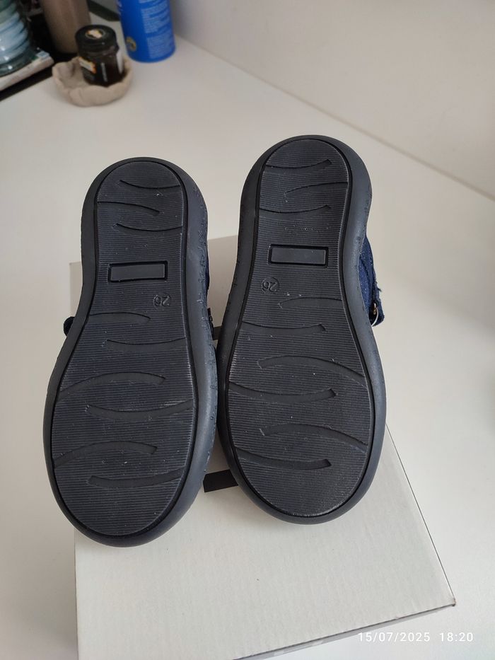 Ballerines bleues métallisées - photo numéro 6