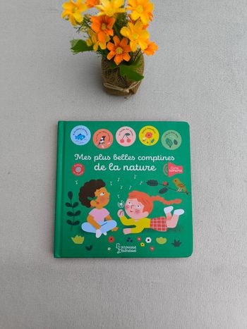 Livre sonore Mes plus belles comptines de la nature