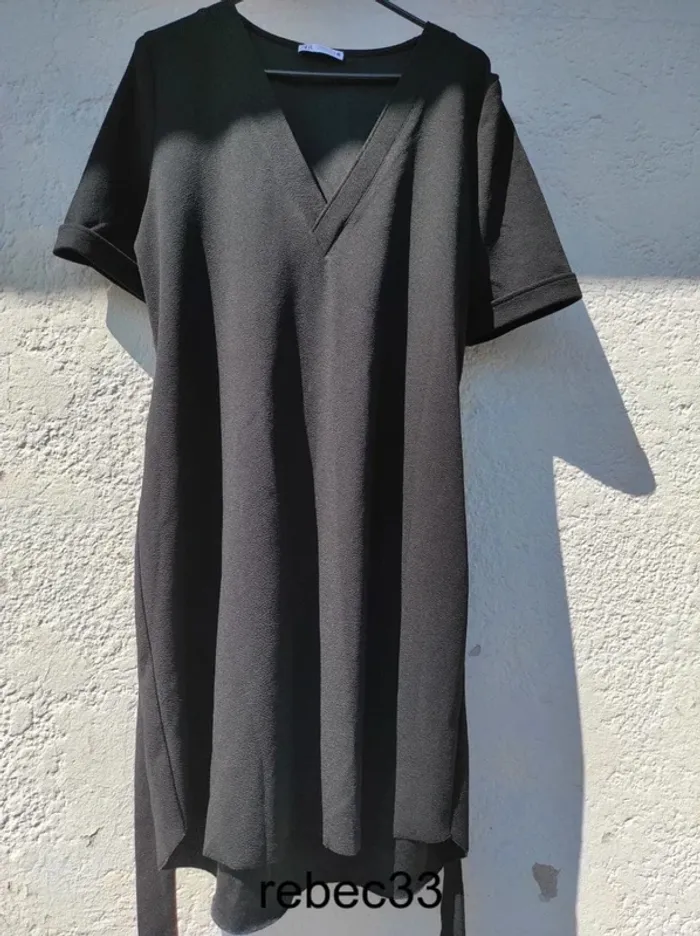 Robe noir Zara avec ceinture amovible