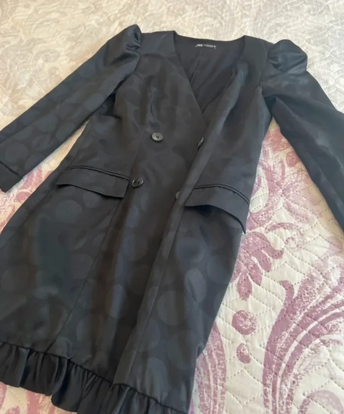 Vestido elegante volantes lunares - photo numéro 2