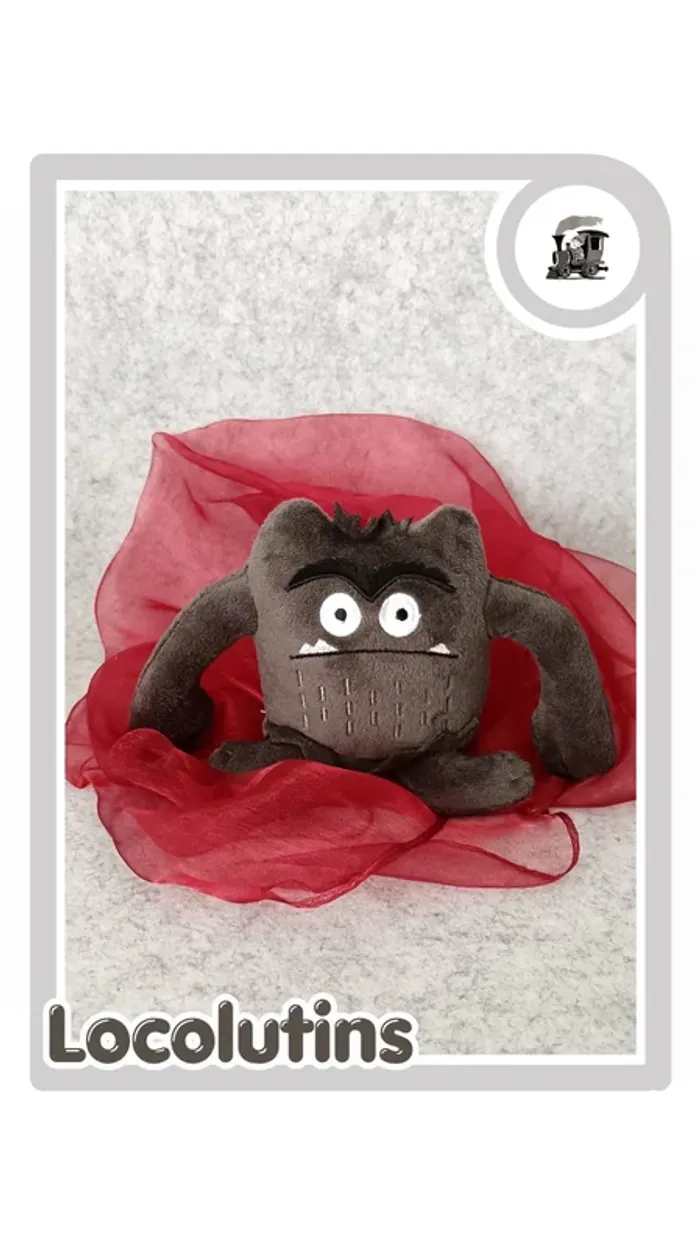 🚂 Peluche la couleur des émotions - peur