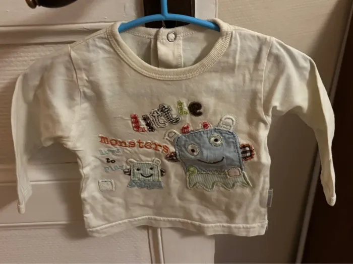 Lot tee shirt et polo manche longue 3 mois - photo numéro 6