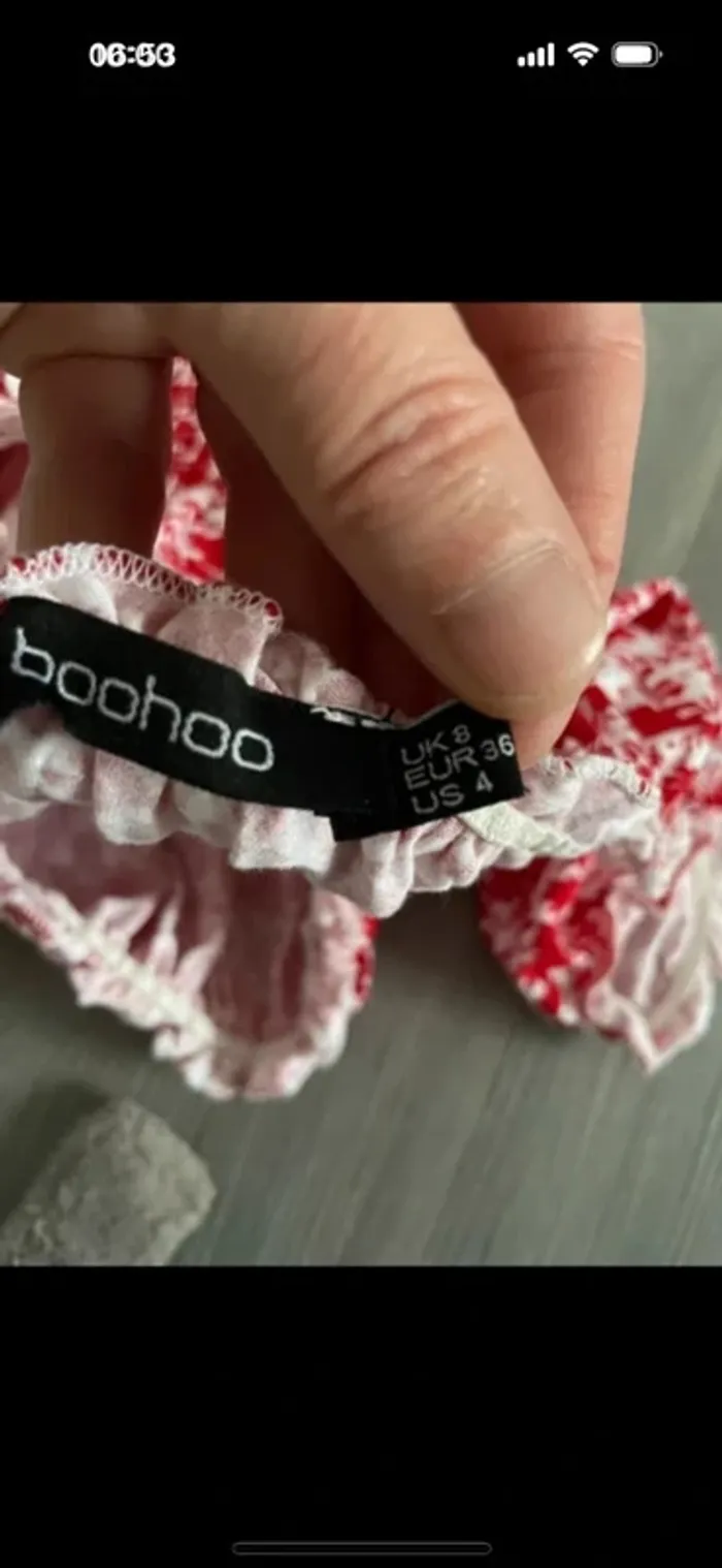 Top court boohoo taille 36 - photo numéro 6