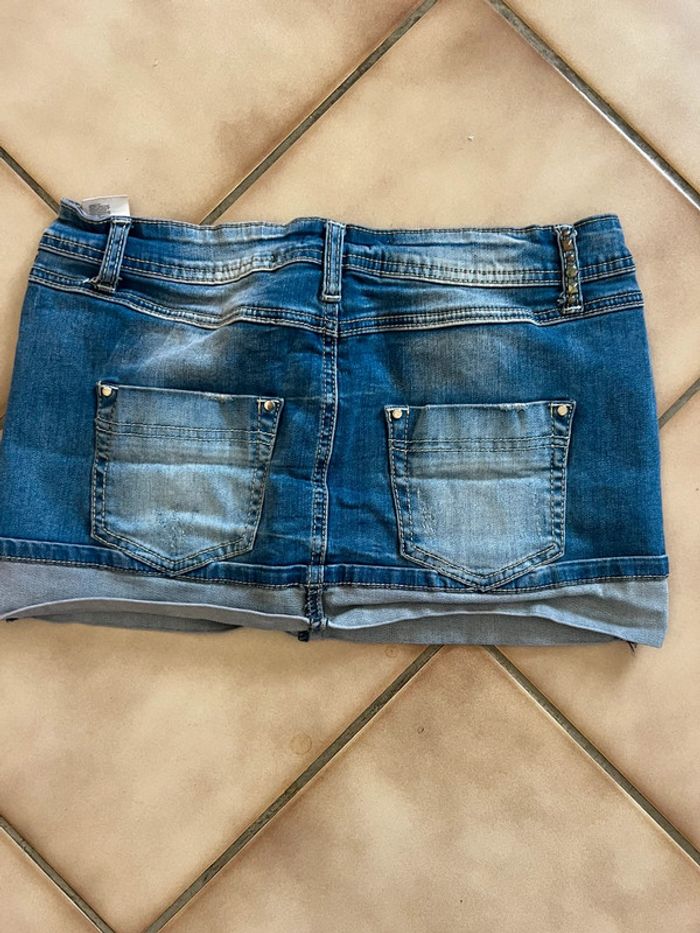 Jupe en jean smagli taille 42 - photo numéro 2
