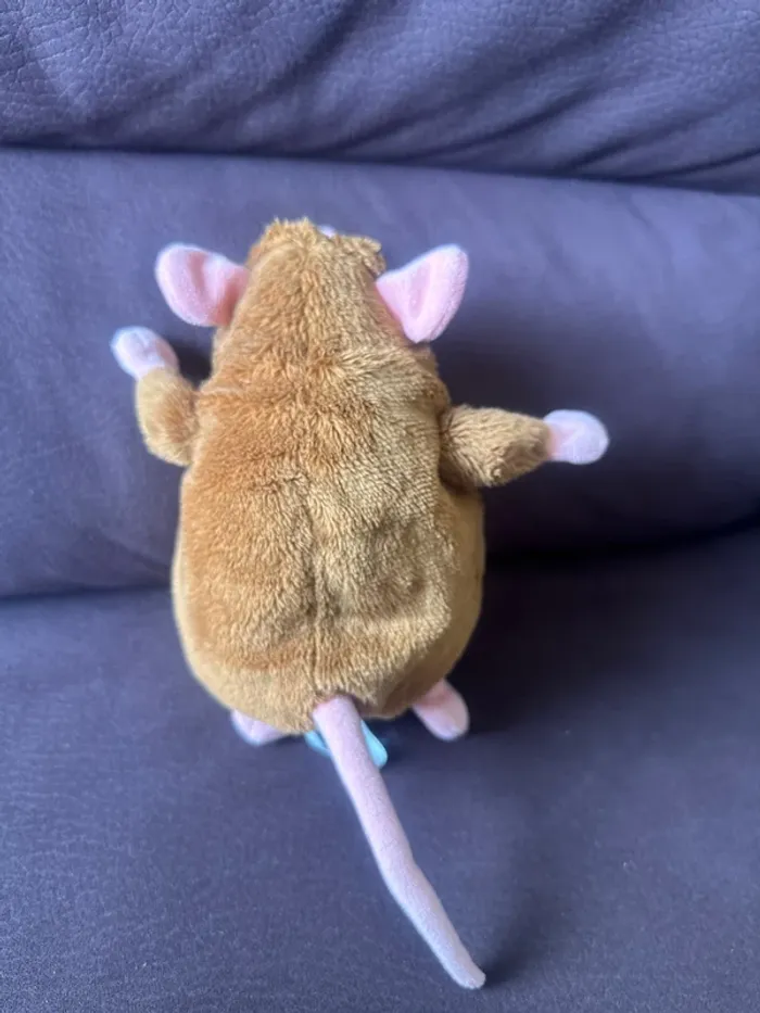 🐭 Super peluche souris du dessin animé « Ratatouille » Disney - photo numéro 2