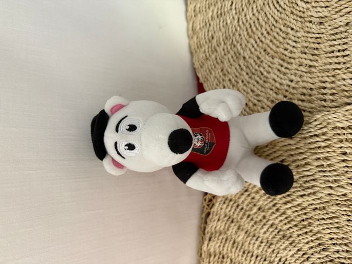 Peluche Erminig assise du stade rennais - photo numéro 1