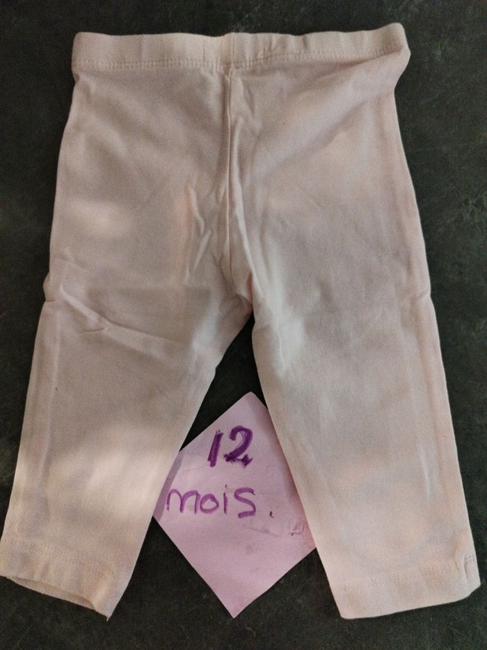 Legging rose 12 mois - photo numéro 3