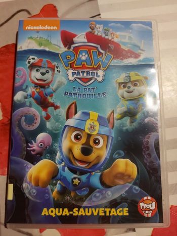 DVD la pat patrouille aqua sauvetage