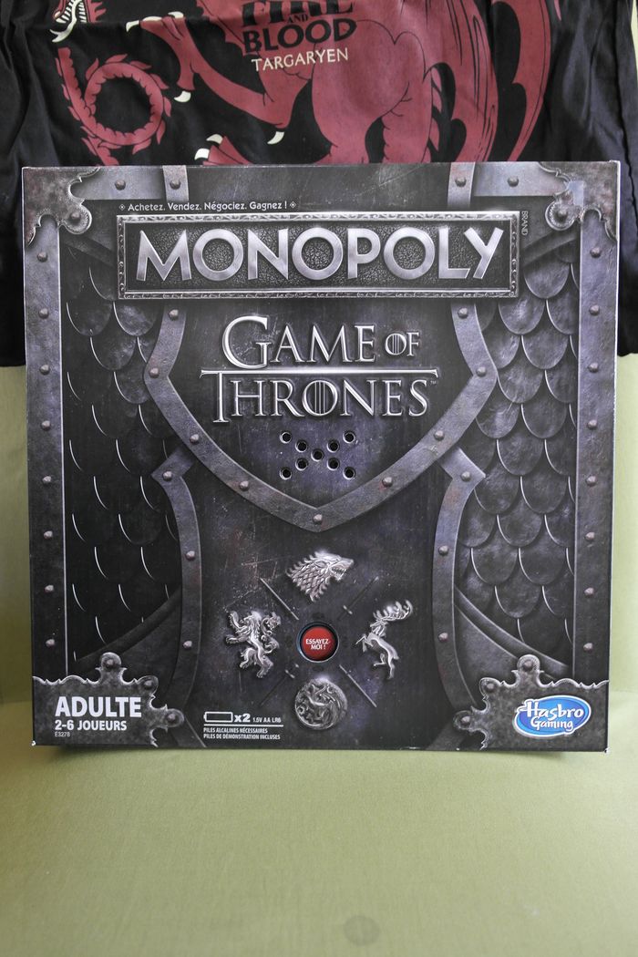 Lot Monopoly Game of Thrones - photo numéro 2