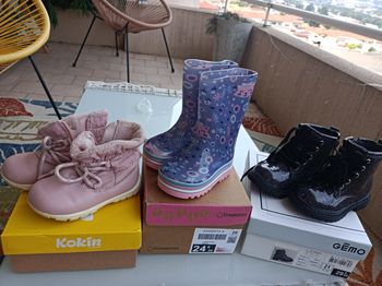 Chaussures hiver taille 20/21 + 1 paire taille 22
