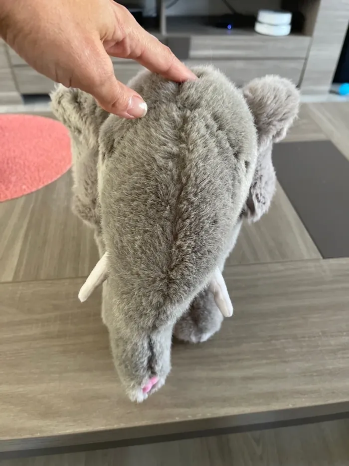 Peluche éléphant - photo numéro 2