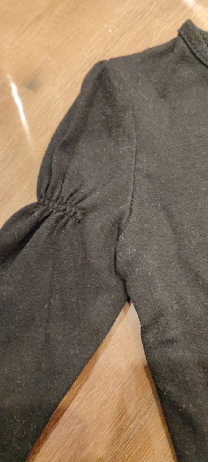 Tee shirt noir strass - photo numéro 4