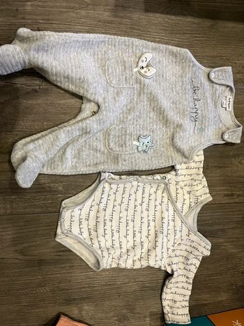 Ensemble salopette et body Pat & Ripaton