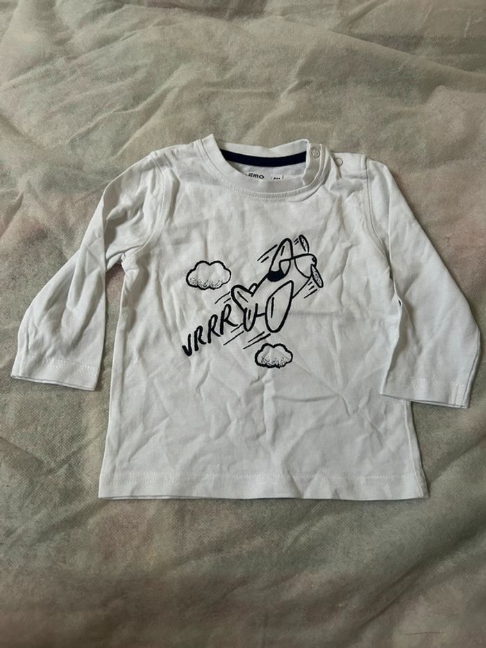 tshirt manches longues 6 mois gemo
