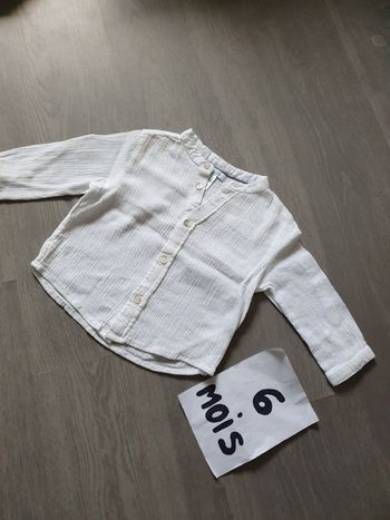 Chemise 6mois garçon