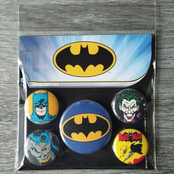 Batman : Pack 5 Badges 