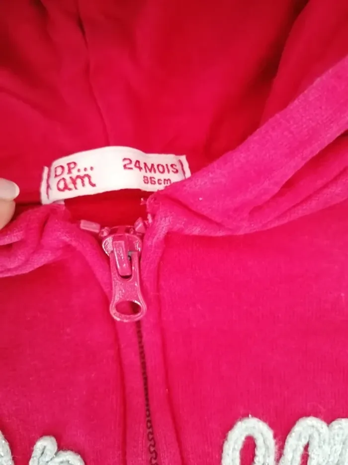 Veste zippée dpam - photo numéro 2