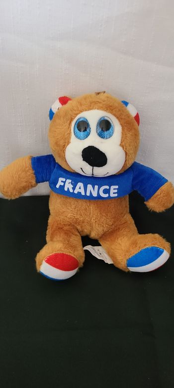 peluche ours gilets jaunes