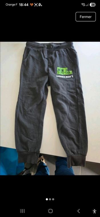 Pantalon minecraft 