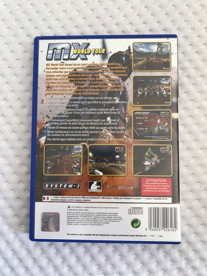 PS2 MX Worldtour - photo numéro 2