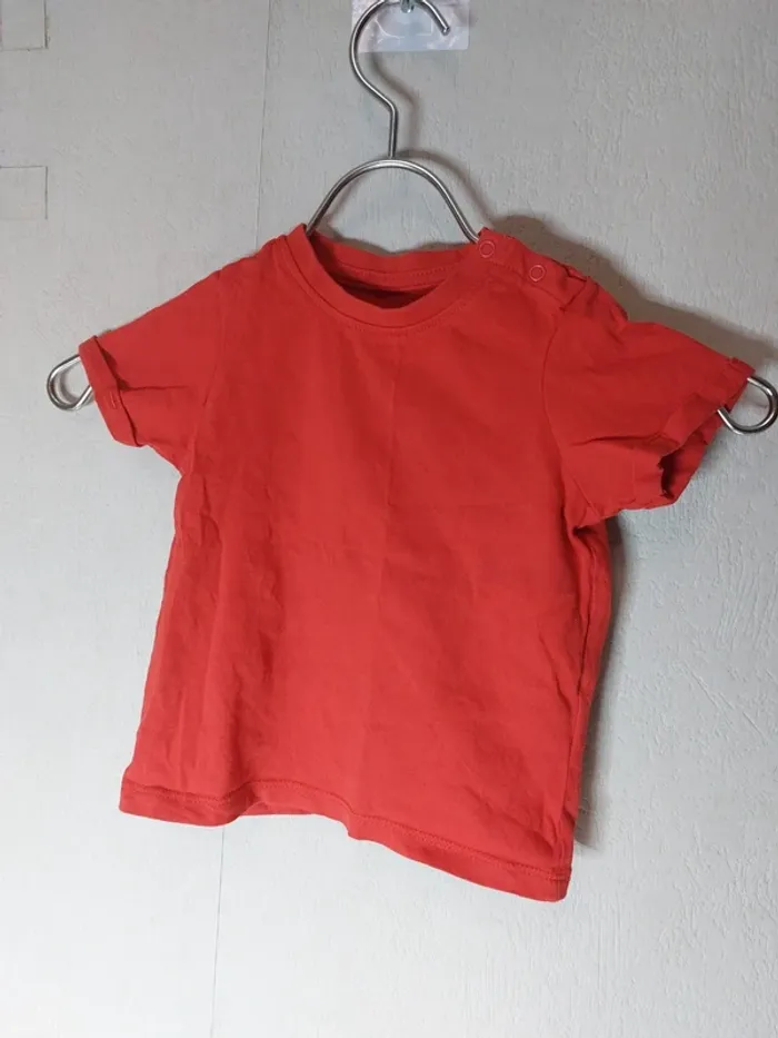 Tee-shirt rouge "Orchestra"