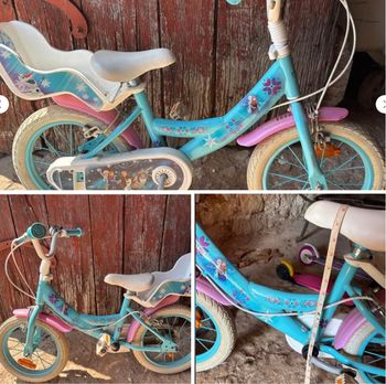 Vélo reine de neiges