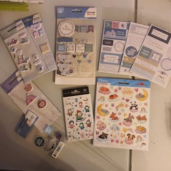 Lot de stickers pour loisirs créatifs