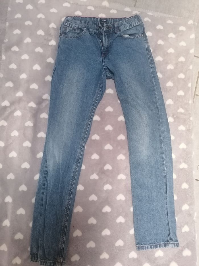 Pantalon jeans regular 💙 garçon 12 ans - photo numéro 2