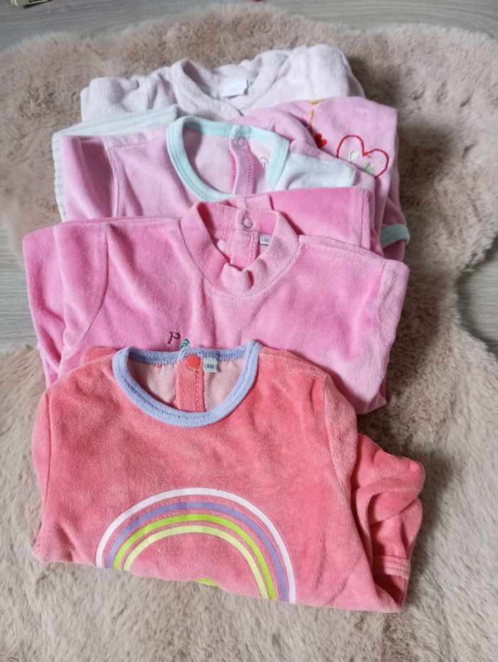 Lot 4 pyjamas fille