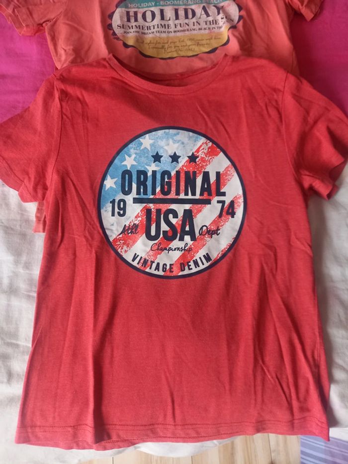 Lot tee shirts 12 ans - photo numéro 2
