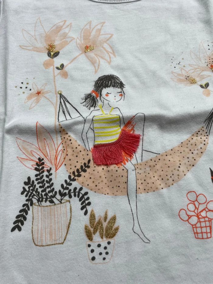 Tshirt manches longues 3 ans la compagnie des petits Impeccable - photo numéro 2