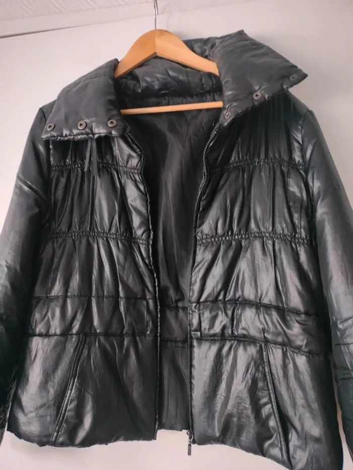 Doudoune matelassée noire Taille M - photo numéro 5